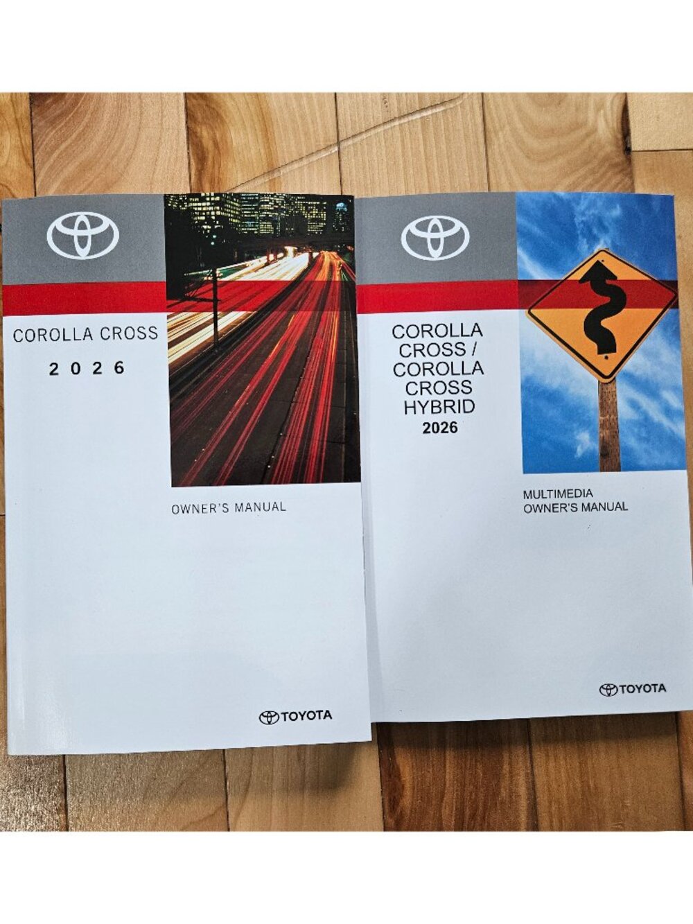 2026  TOYOTA COROLLA CROSS Owner's Manual & Multimedia